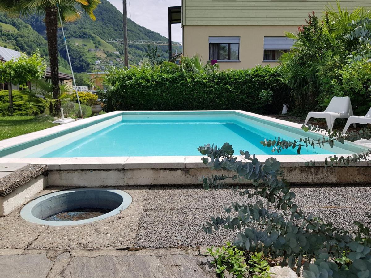 Garni Elisabetta Hotel Gordola Kültér fotó